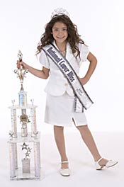 2006-2007 National American Miss Jr. Pre-Teen Cover Miss Lexie Robinson
