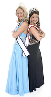 Ali Schulz & Lorianne Hinkel National American Miss and National All-American Miss