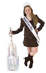 2006-2007 National American Miss Pre-Teen Cover Miss Montana Byrd 