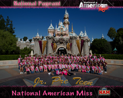 The 2010 National American Miss Jr. Pre-Teen National Contestants.