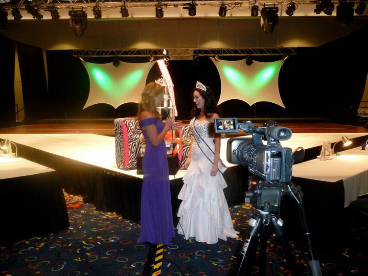 National American Emcee and Actress, Joy Suprano interviews the 2010-2011 National All-American Miss Teen, Alexandra Curtis.